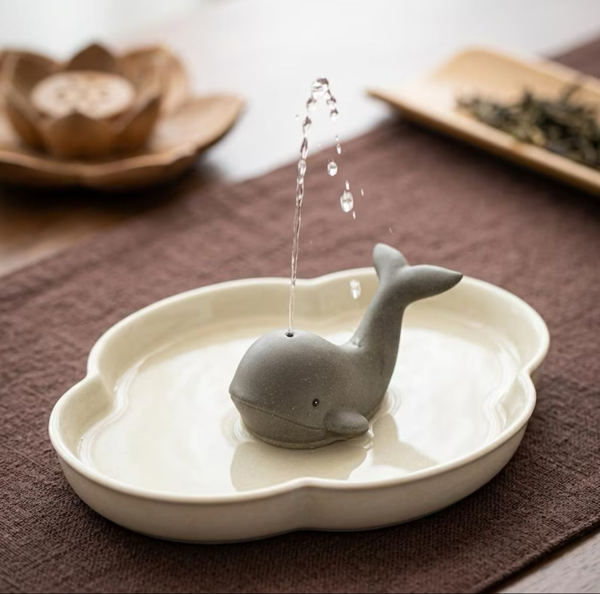 Water Spraying Whale Tea Pet – Pure Land Tea
